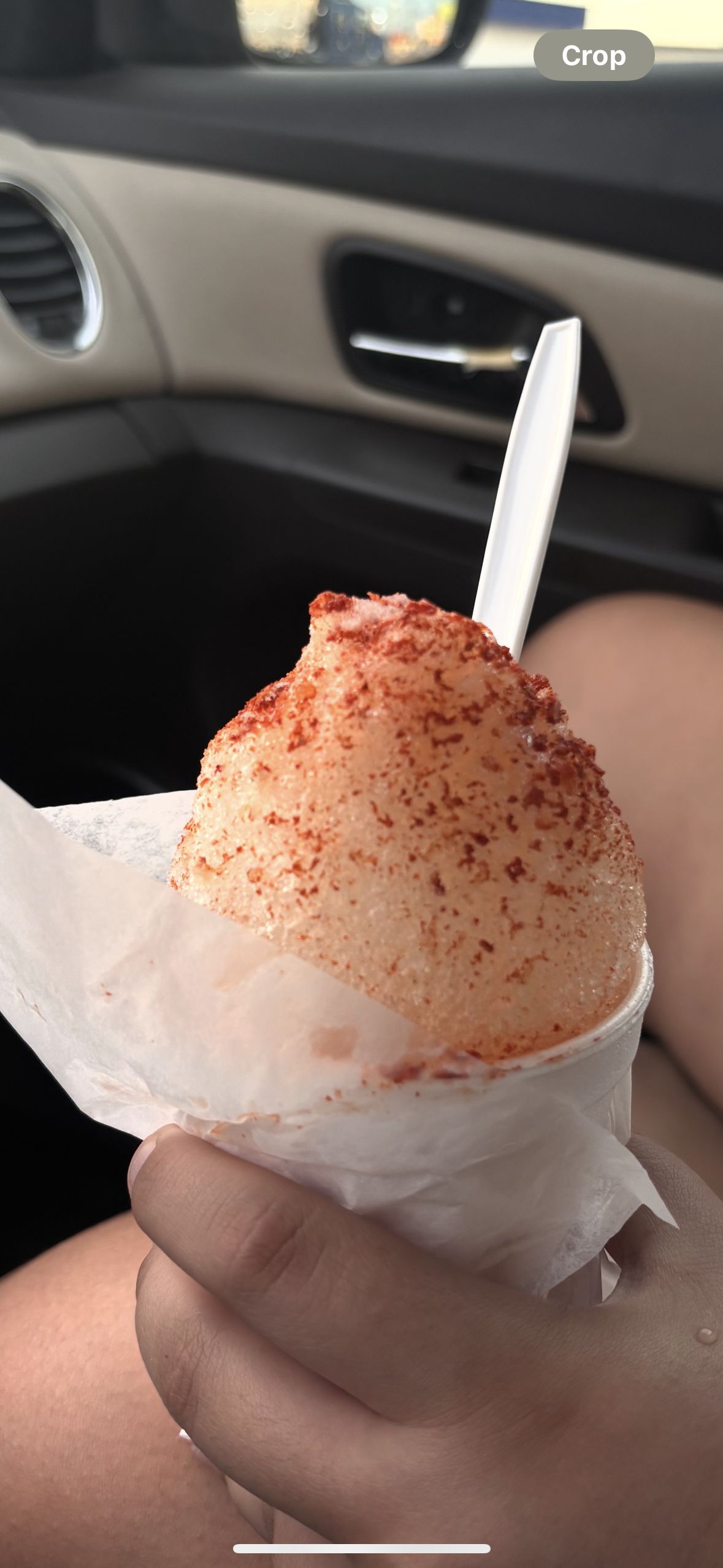 Inside Joe's Snow Cone